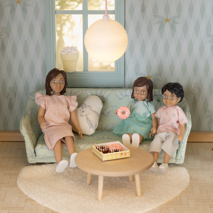 Lundby Doll House Furniture - Lounge & Coffee Table Set