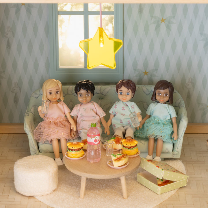 Lundby Doll House Furniture - Basic Living Room Set