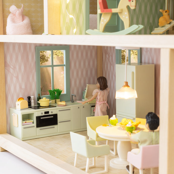 Lundby Doll House Furniture - Basic Kitchen Set