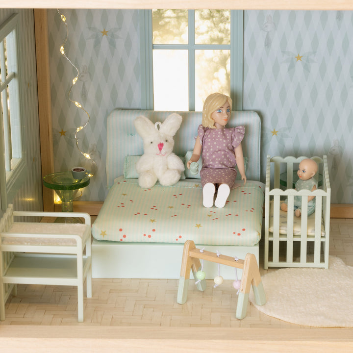 Lundby Doll House Furniture - Baby Room Set