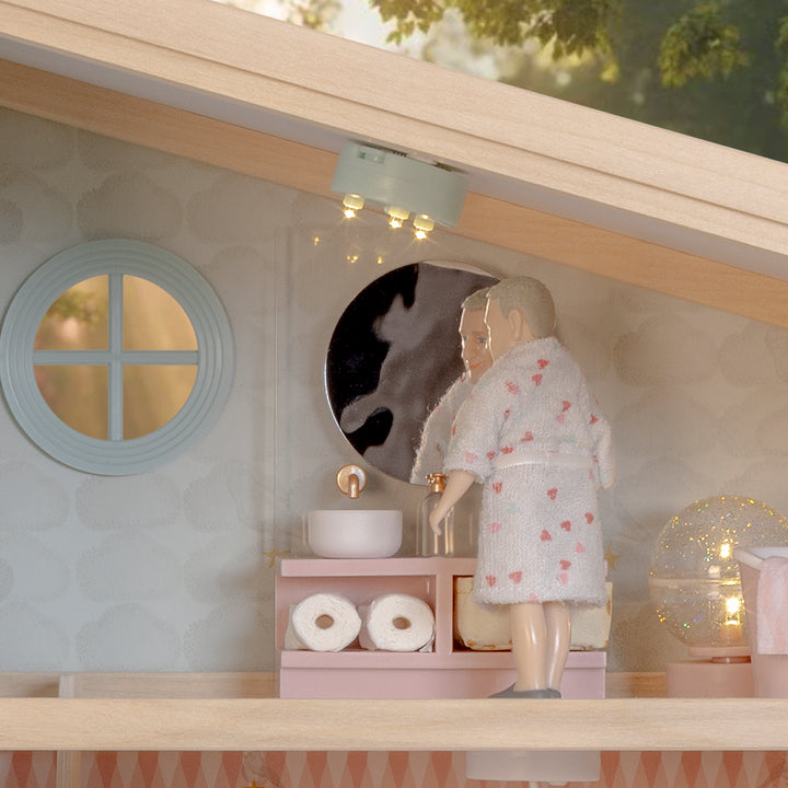 Lundby Doll House Furniture - Bathroom Washbasin & Toilet Set