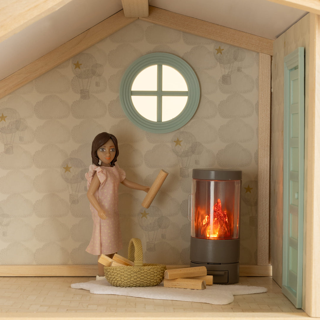 Lundby Doll House Accessories - Fireplace Set