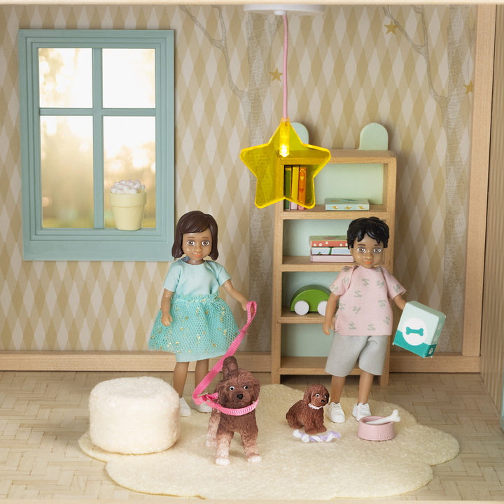Lundby Doll House Dolls - Dog Pet Set