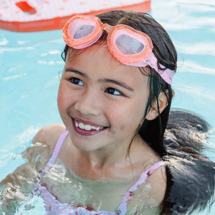 Swim Essentials Heart Goggles - Berry Sweet