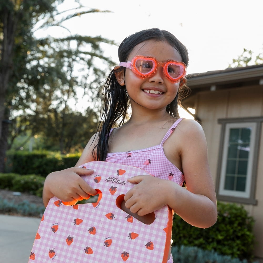 Swim Essentials Heart Goggles - Berry Sweet