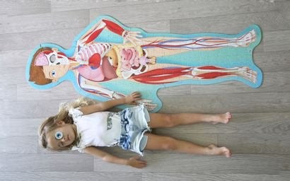 Sassi Travel, Learn and Explore The Human Body 200 pc Puzzle (2024 Version)