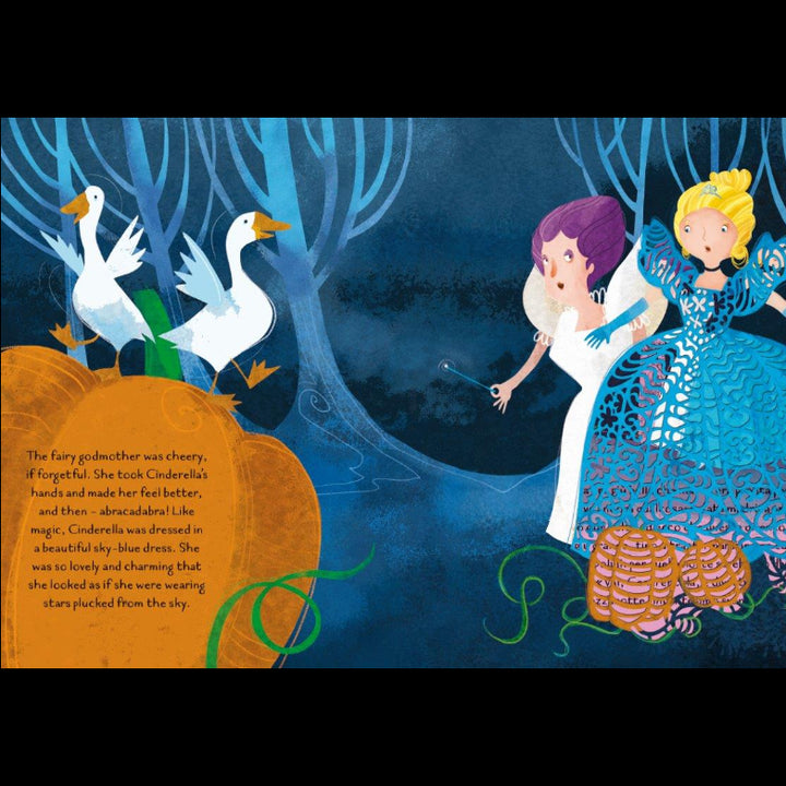 Sassi - Die-Cut, Fairy Tale Book - Cinderella