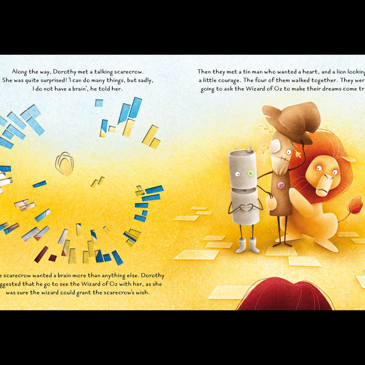 Sassi - Die-Cut, Fairy Tale Book - The Wonderful Wizard of Oz