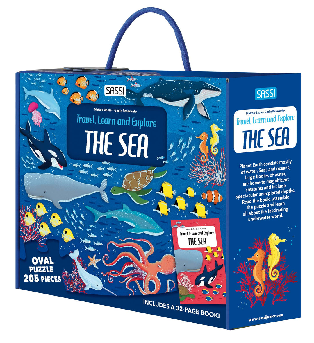 Sassi Travel Learn Explore Puzzle 2026 Trial Pack - 18 pcs
