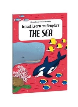 Sassi Travel, Learn and Explore - Puzzle and Book Set - The Sea, 205 pcs