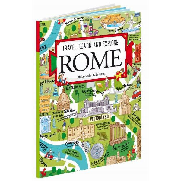 Sassi Puzzle and Book Set - Rome, 140 pcs Default Title