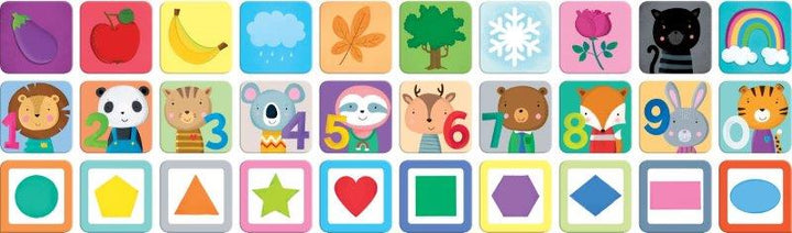 Sassi  Games - Colours, Numbers and Shapes Mega Memory Game