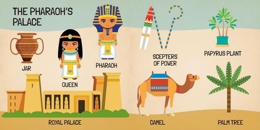 Sassi 3D Puzzle and Book Set - Egypt, 40 pcs