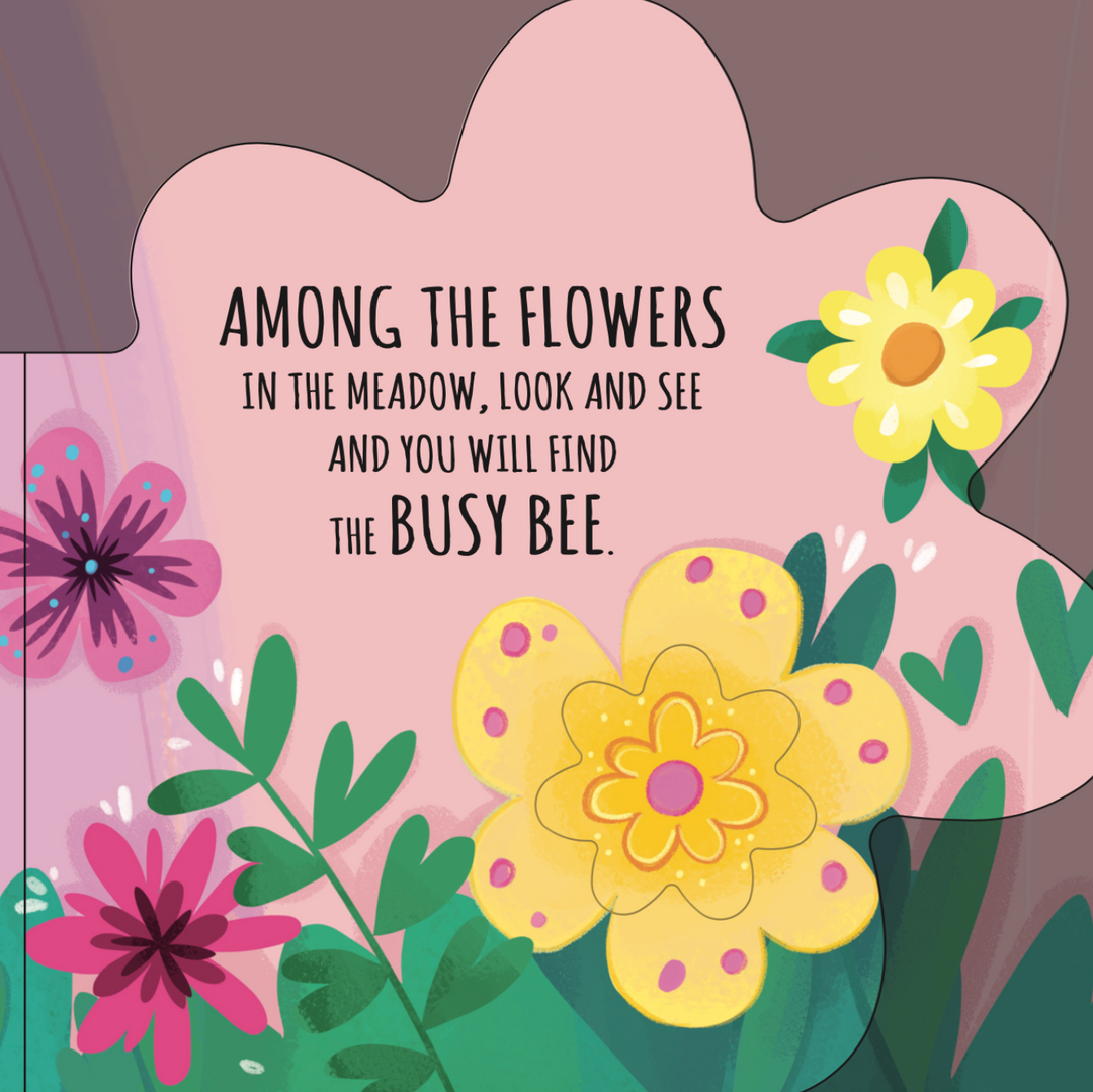 Sassi Shaped Board Book -  Bee My Friend