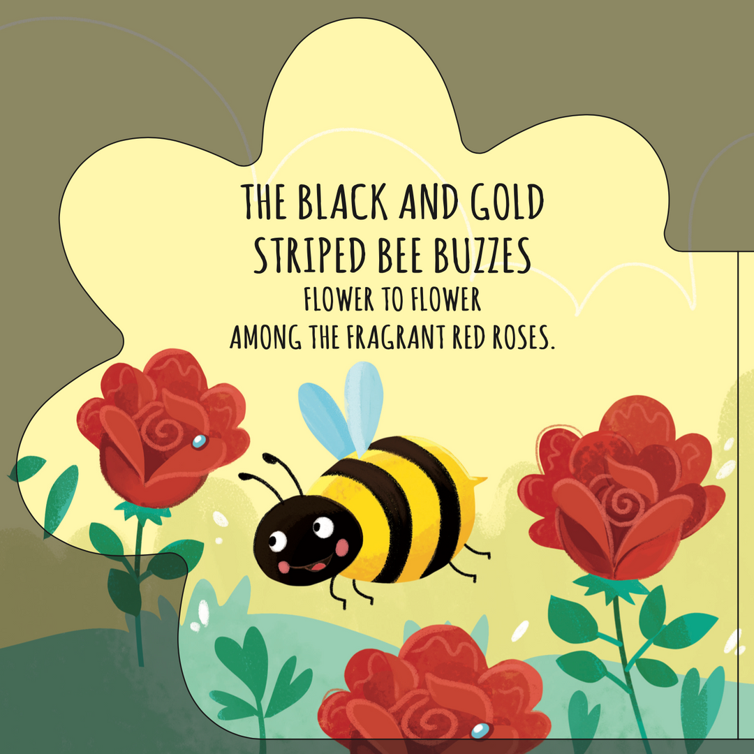 Sassi Shaped Board Book -  Bee My Friend