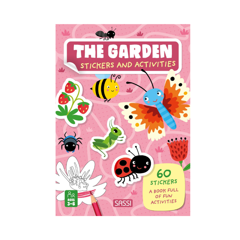 Sassi Stickers and Activities Book - The Garden