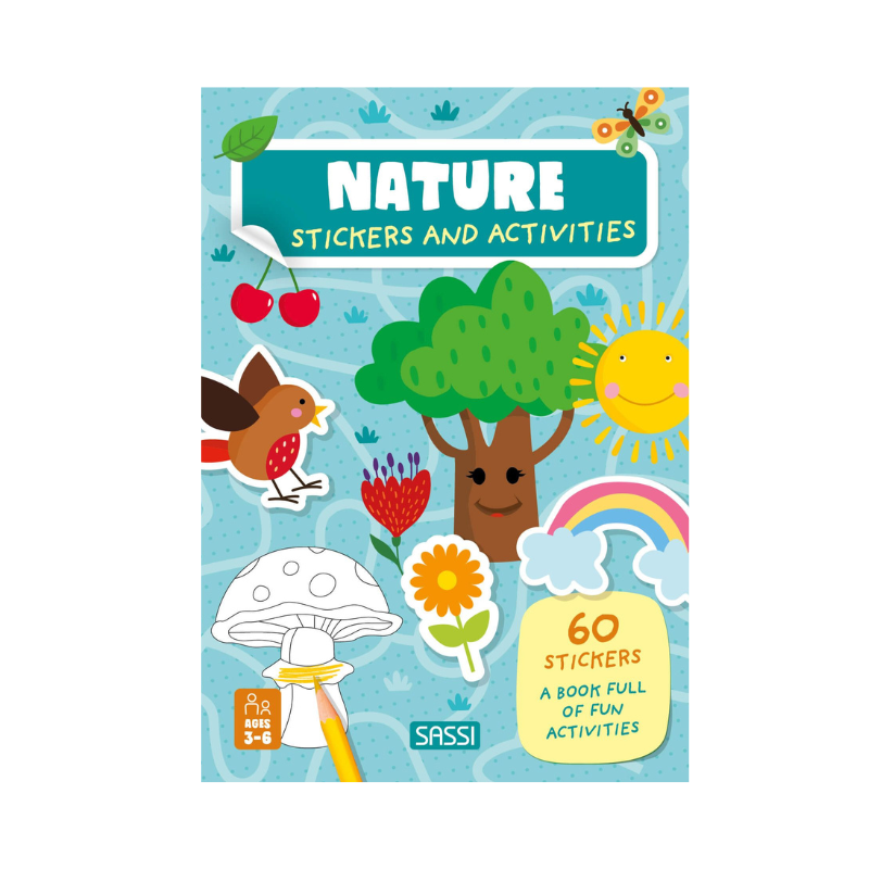 Sassi Stickers and Activities Book - Nature