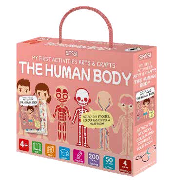 Sassi Arts & Crafts - Human Body
