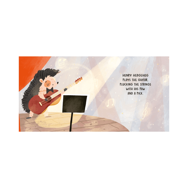 Sassi Board Book Sweet Sounds Stories - Musical Instruments