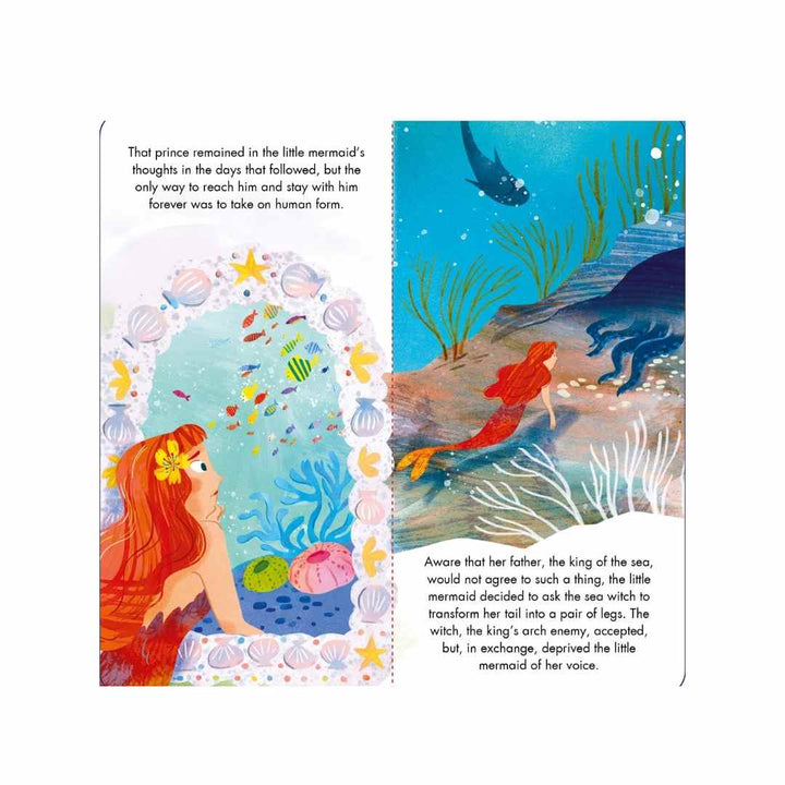 Sassi Fairy Tale Puzzle & Book Set - The Little Mermaid