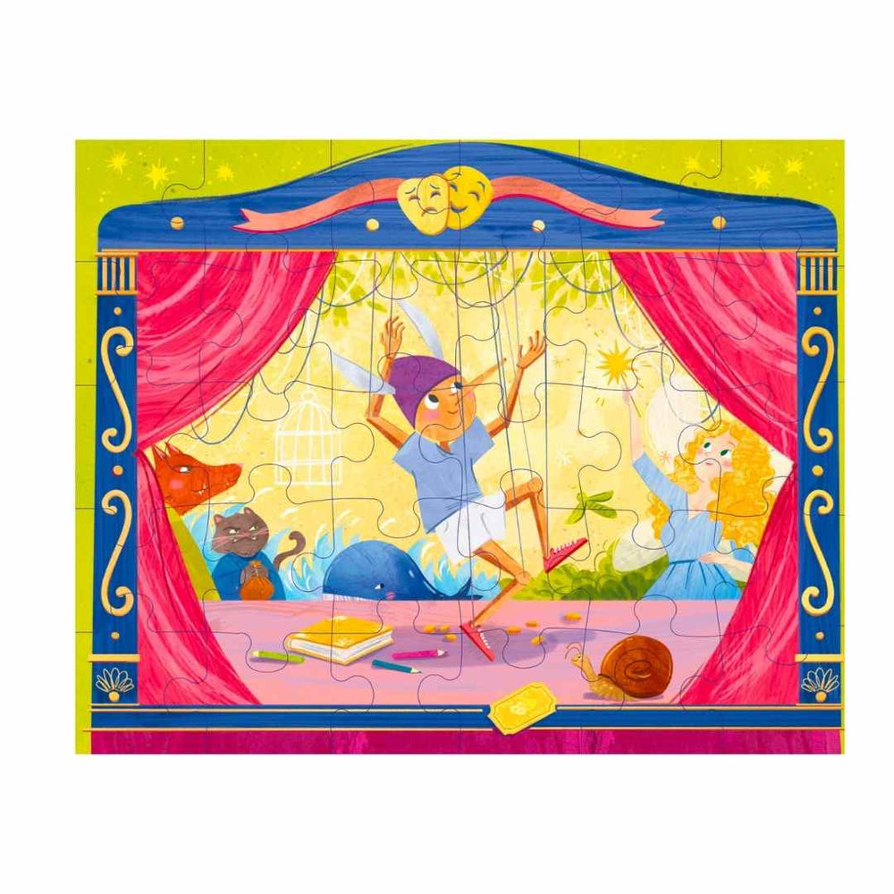 Sassi Fairy Tale Puzzle & Book Set - Pinocchio