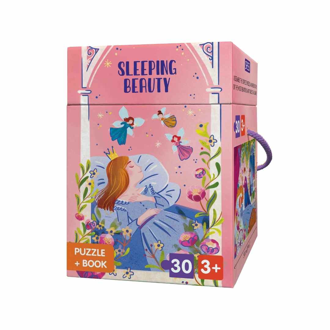 Sassi Fairy Tale Puzzle & Book Set - Sleeping Beauty