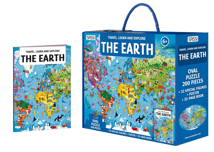 Sassi Travel Learn Explore Puzzle 2026 Trial Pack - 18 pcs