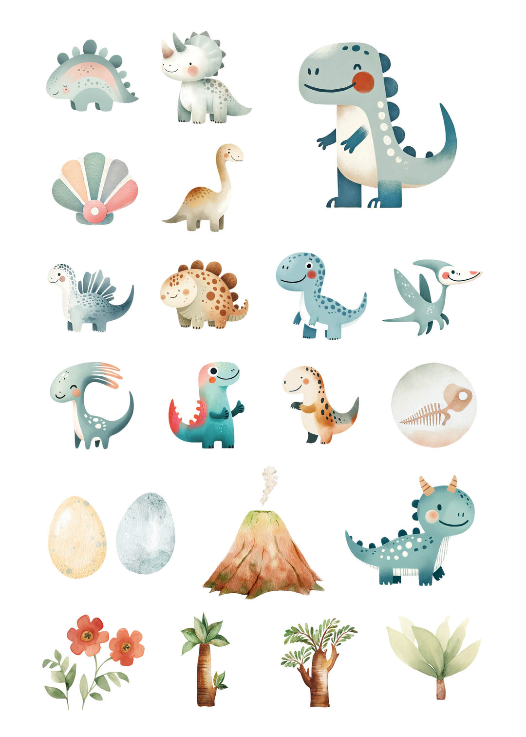 Sassi Tattoos - Dinosaurs