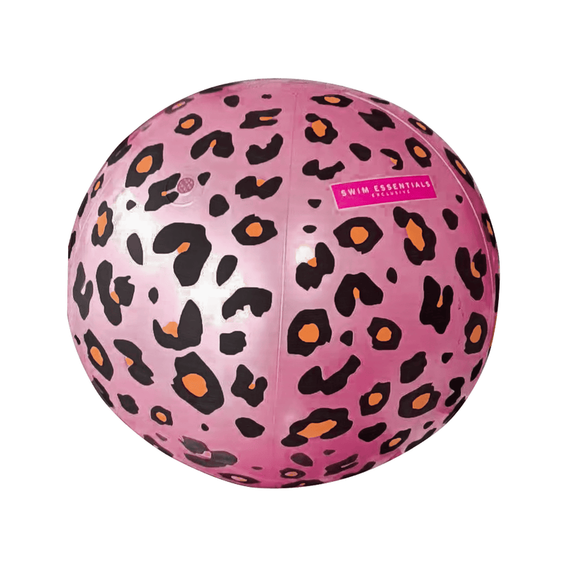 Swim Essentials Sprinkler Inflatable Ball, Leopard