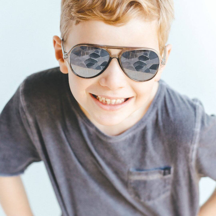 Frankie Ray Sunglasses -  Stanley, Crystal Grey