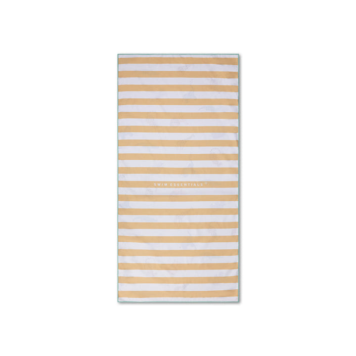 Swim Essentials Luxe Recycled Microfiber Beach Towel, Safari, 135 x 65 cm