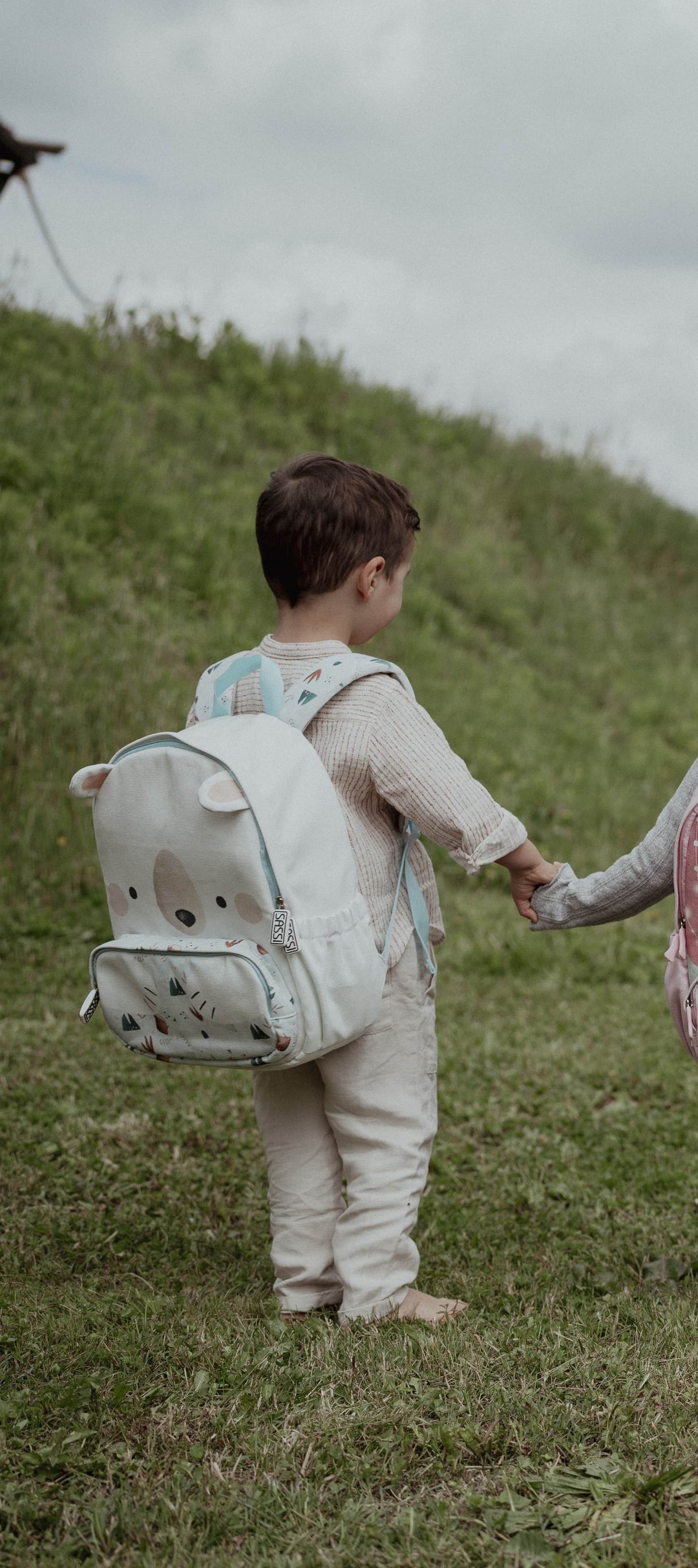 Sassi  A4 Junior Eco Backpack - Munchy the Bear