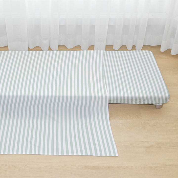 Imagine That Sage Stripe Stacker Bed Sheet Set