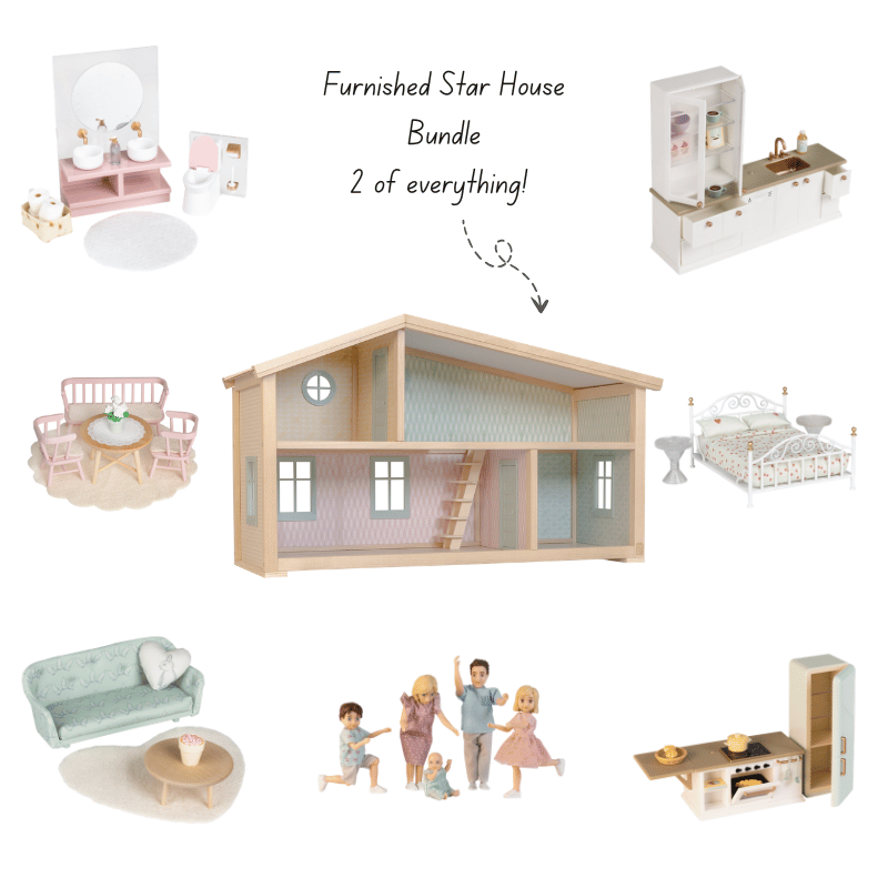 Lundby Doll House Star Bundle Pack, 2 Sets