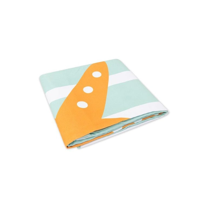 Swim Essentials Luxe Recycled Microfiber Beach Towel, Stars, 170 x 90 cm