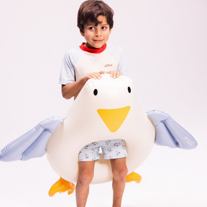 Swim Essentials Inflatable Swim Ring - Sunny Seagull, 65 cm