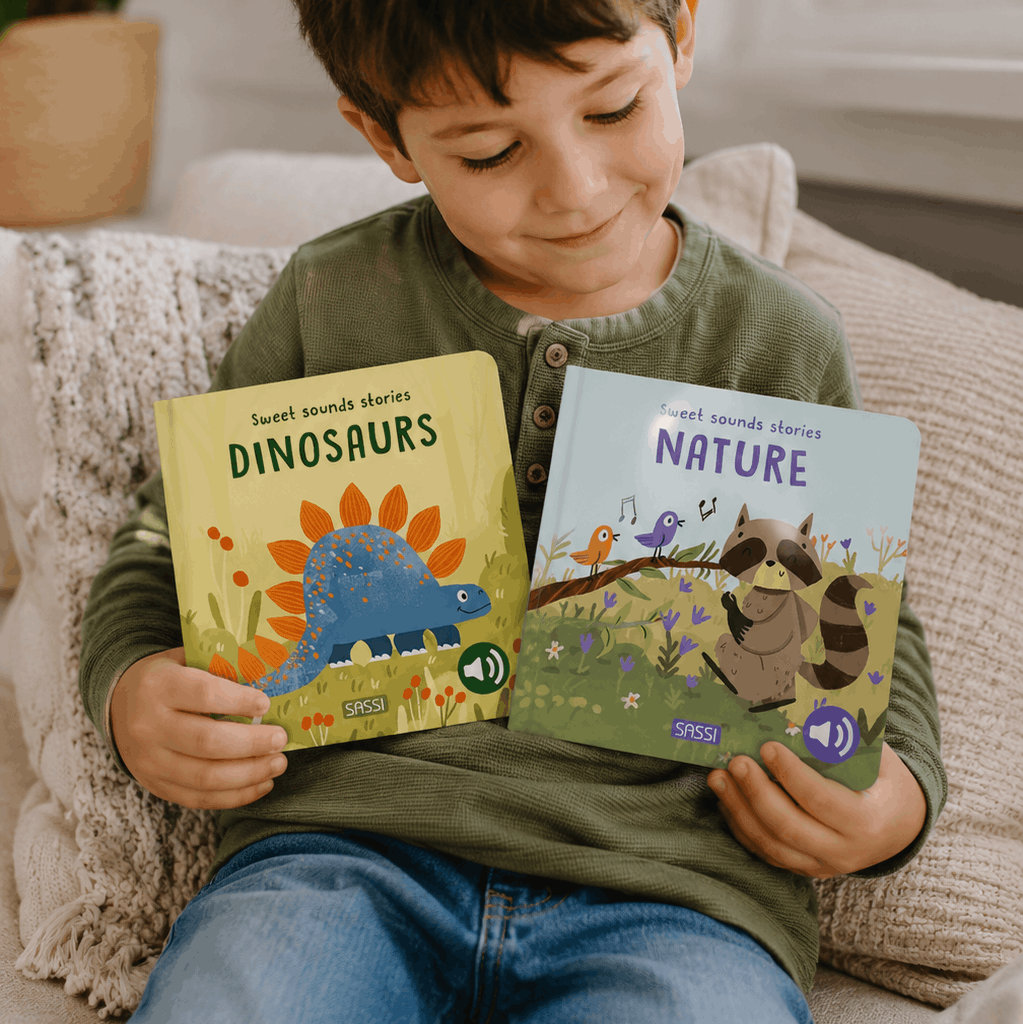 Sassi Board Book Sweet Sounds Stories - Nature