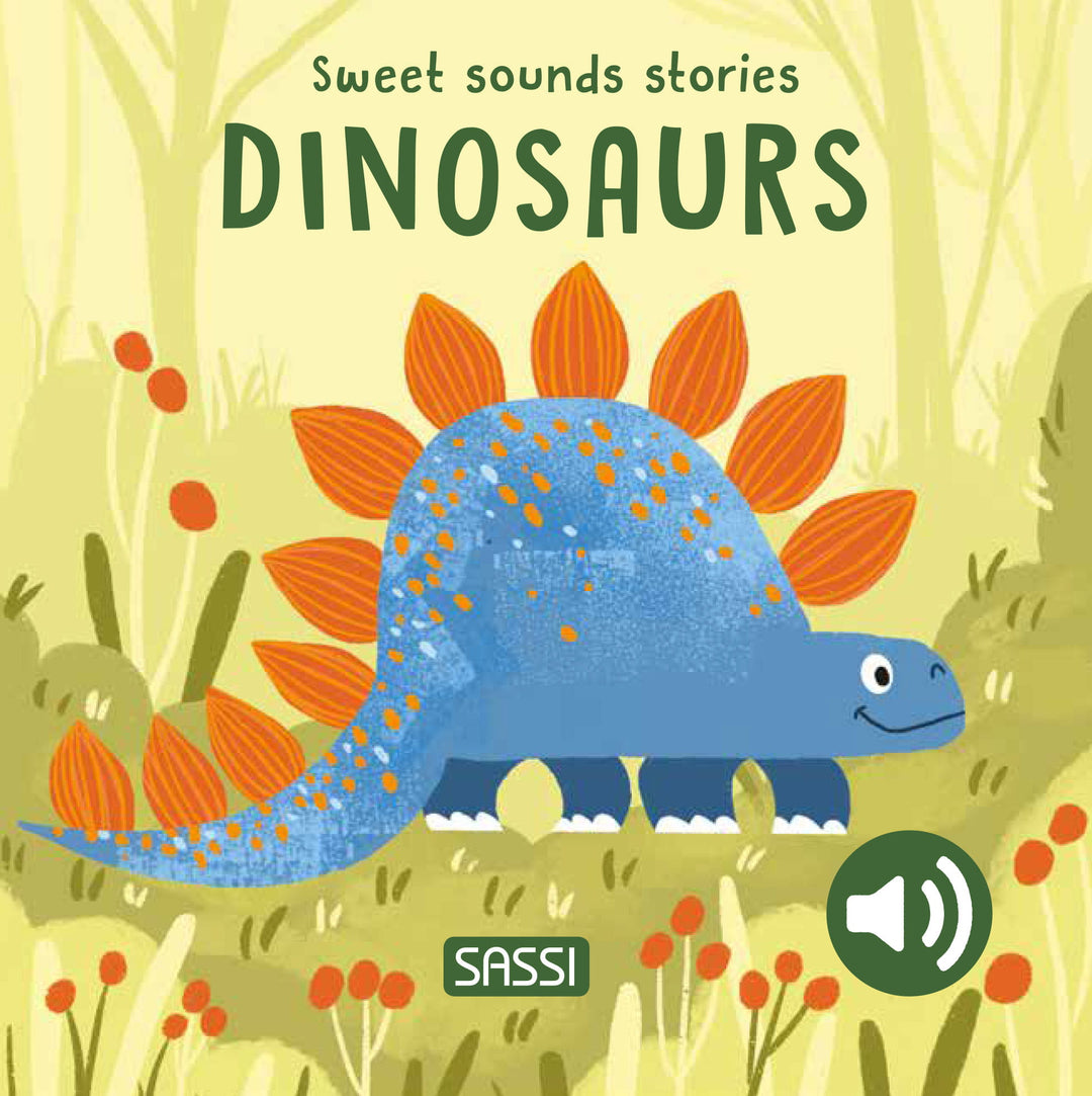 Sassi Board Book Sweet Sounds Stories - Dinosaurs