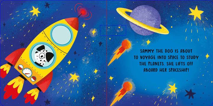 Sassi Board Book Sweet Sounds Stories -  Space