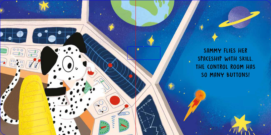 Sassi Board Book Sweet Sounds Stories -  Space