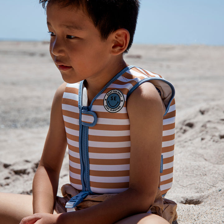 Swim Essentials Kids Swim Vest - Softlines Brown, 2-3 yrs