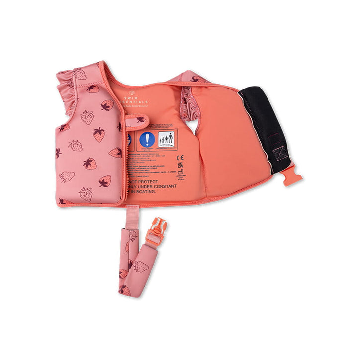 Swim Essentials Kids  Swimming Vest - Strawberry Fields, 1-2 yrs