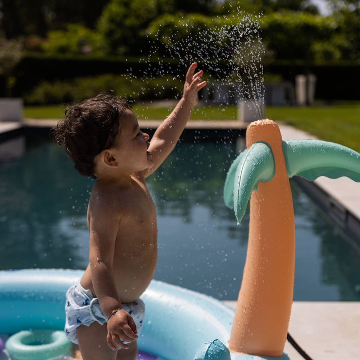 Swim Essentials Inflatable Adventure Pool - Bright Waves Adventure Pool