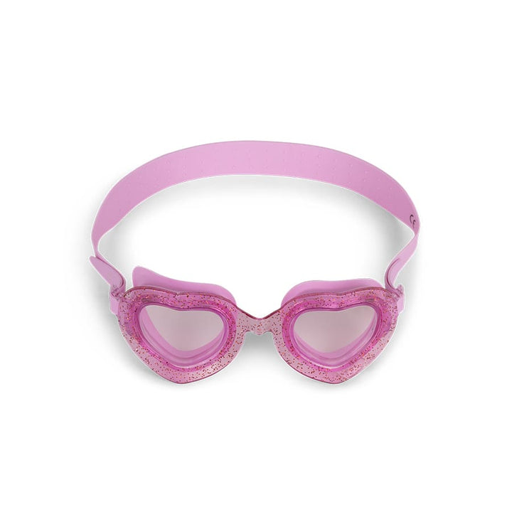 Swim Essentials Heart Goggles - Strawberry Fields