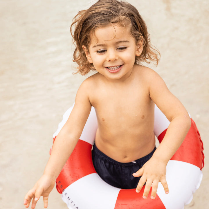Swim Essentials Inflatable Swim Ring - Drift Red/White, 55 cm
