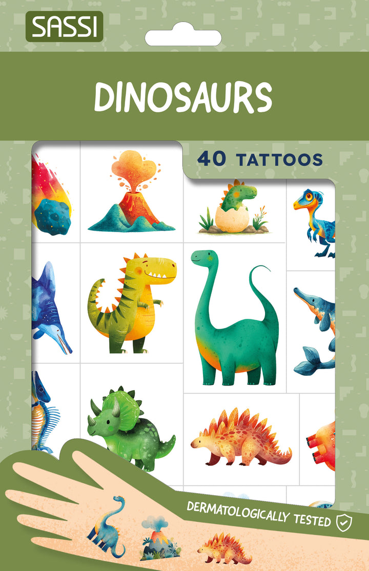 Sassi Tattoo Pack with FREE CDU, 44 pcs