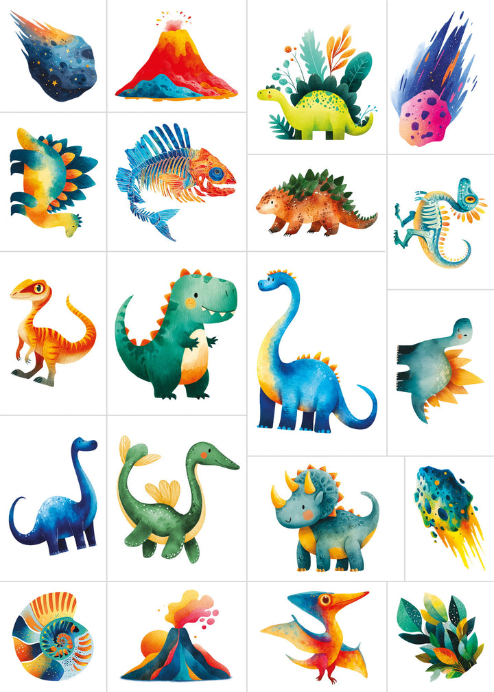 Sassi Tattoos - Dinosaurs