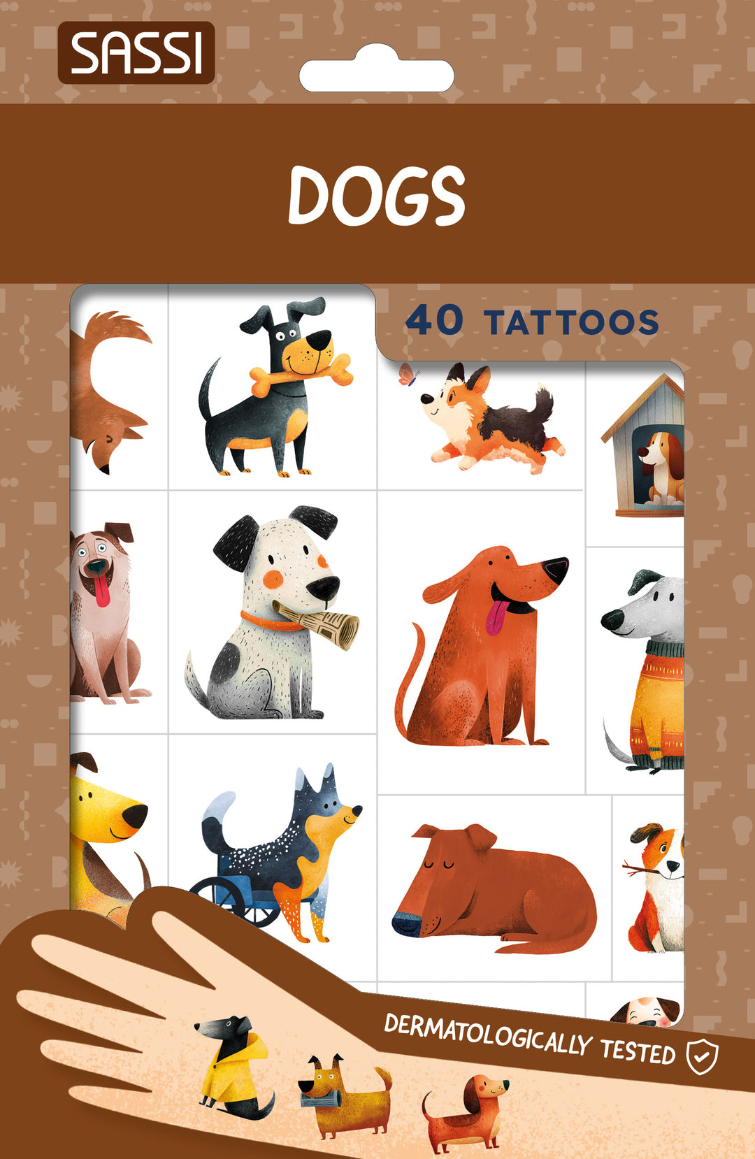 Sassi Tattoo Pack with FREE CDU, 44 pcs