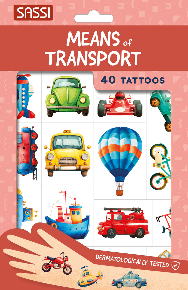 Sassi Tattoo Pack with FREE CDU, 44 pcs
