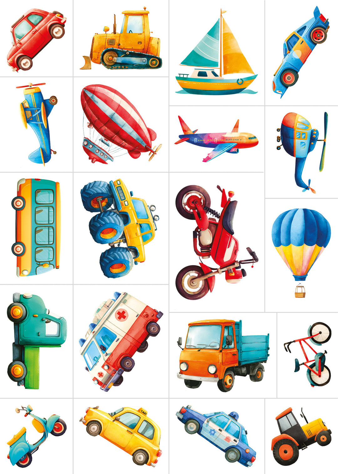 Sassi Tattoos - Means of Transport